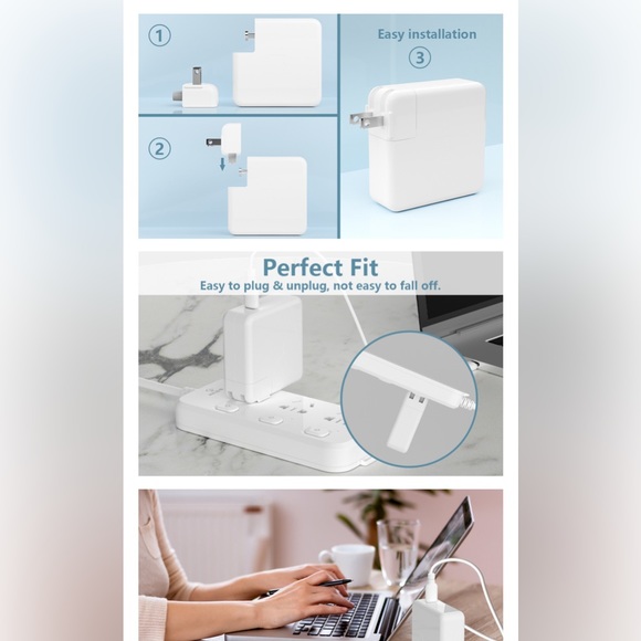 NWT Charge Adapter US Standard Plug Duck Head for apple devices - Picture 5 of 5